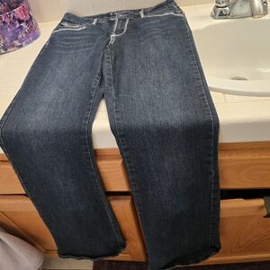 Salt Works Indigo Wide Leg Jeans